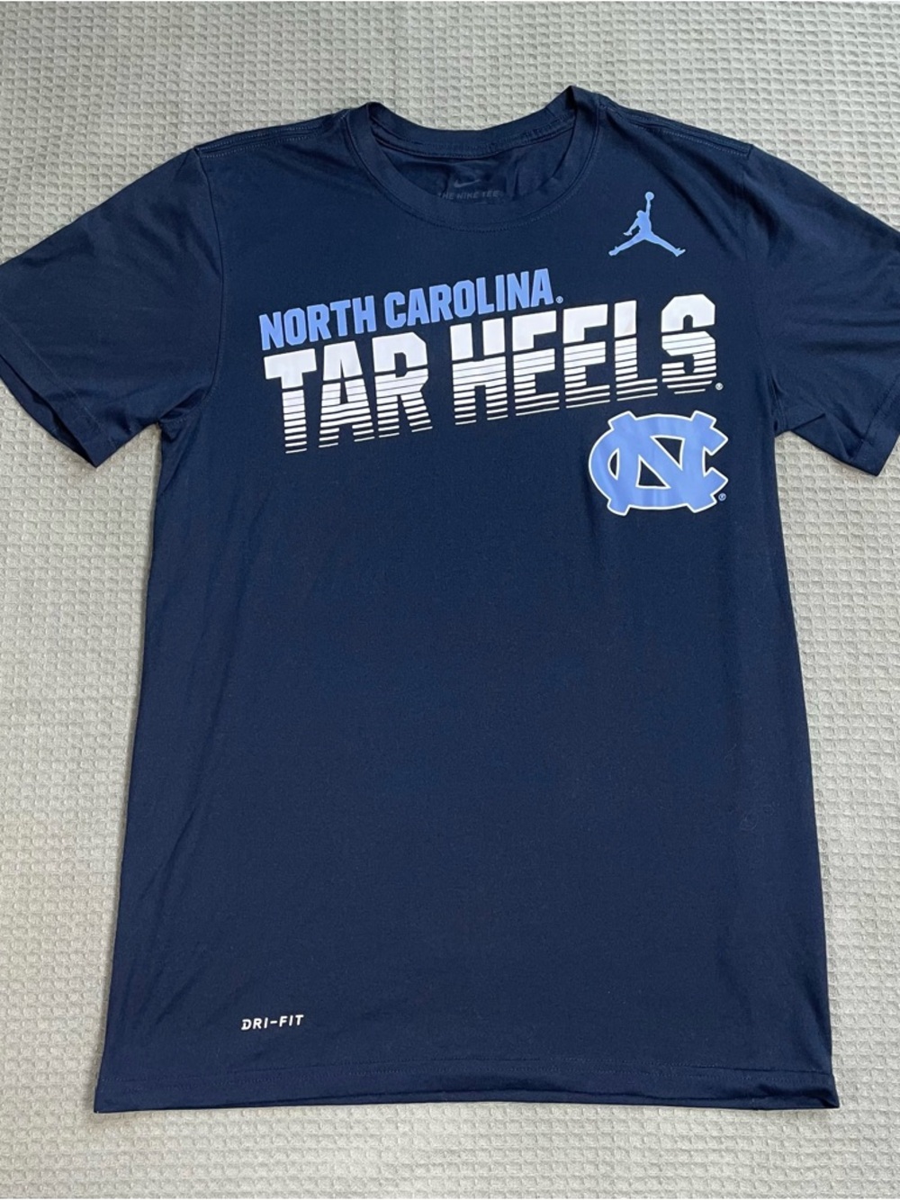 UNC Carolina Tar Heels Tee Shirt‎ Small Men’s Adult Jordan The Nike Tee